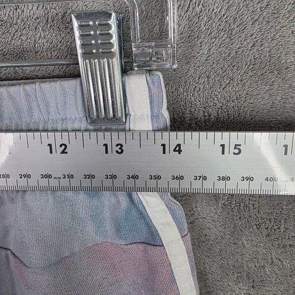 Womens Adidas Tie-Dye Pastel Athletic Shorts Cotton Polyester Blend 3" Inseam S - Picture 8 of 11